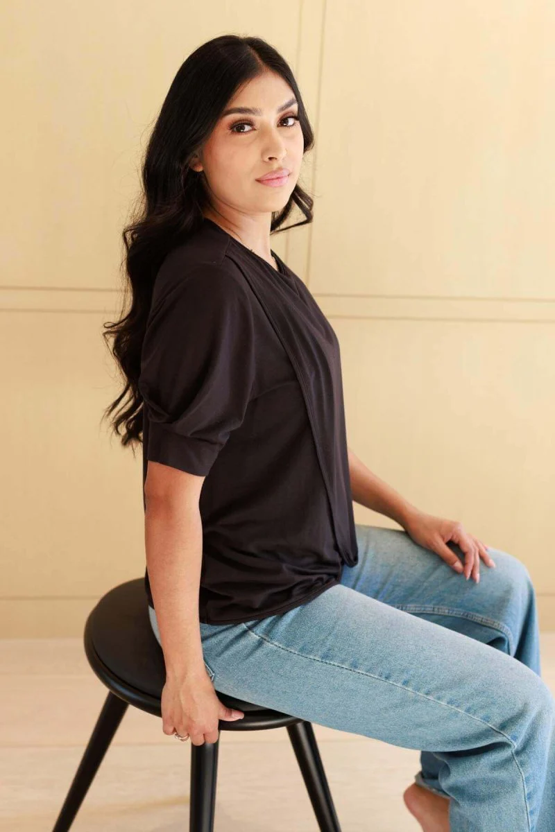 Camille Jersey Nursing Top - Image 13