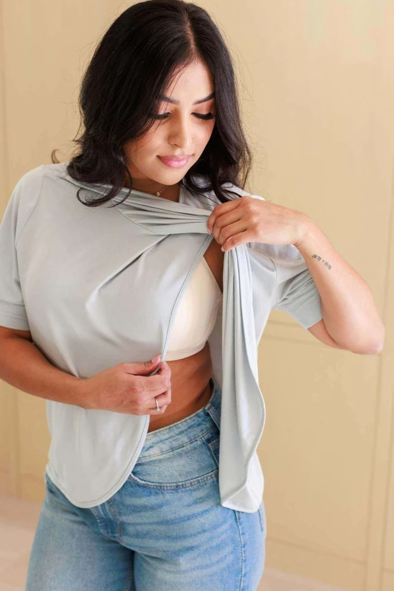 Camille Jersey Nursing Top - Image 6