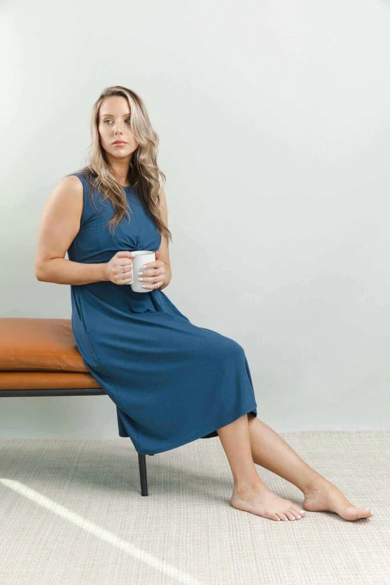 Debra Maternity & Nursing Dress - Image 19