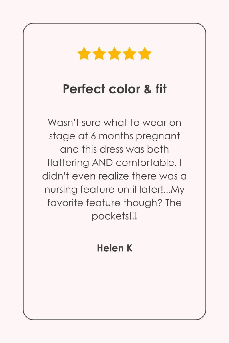 Debra Maternity & Nursing Dress - Image 25