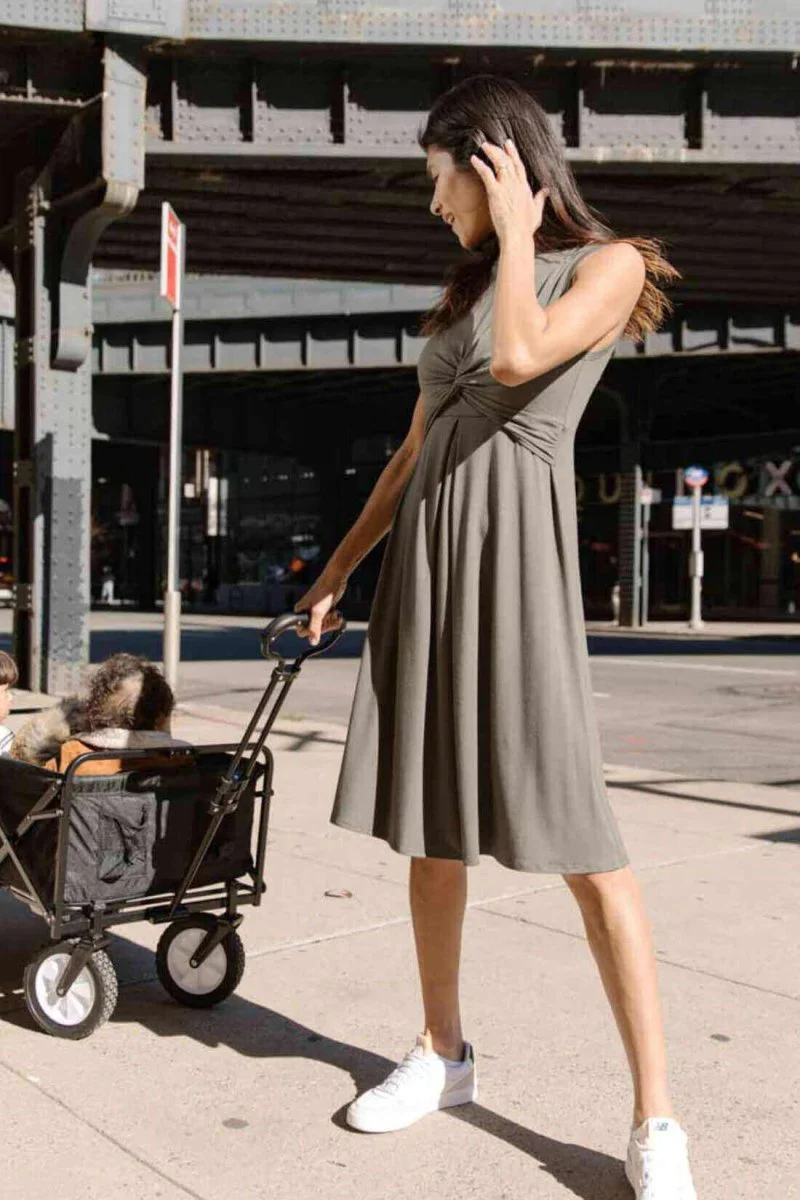Debra Maternity & Nursing Dress - Image 3