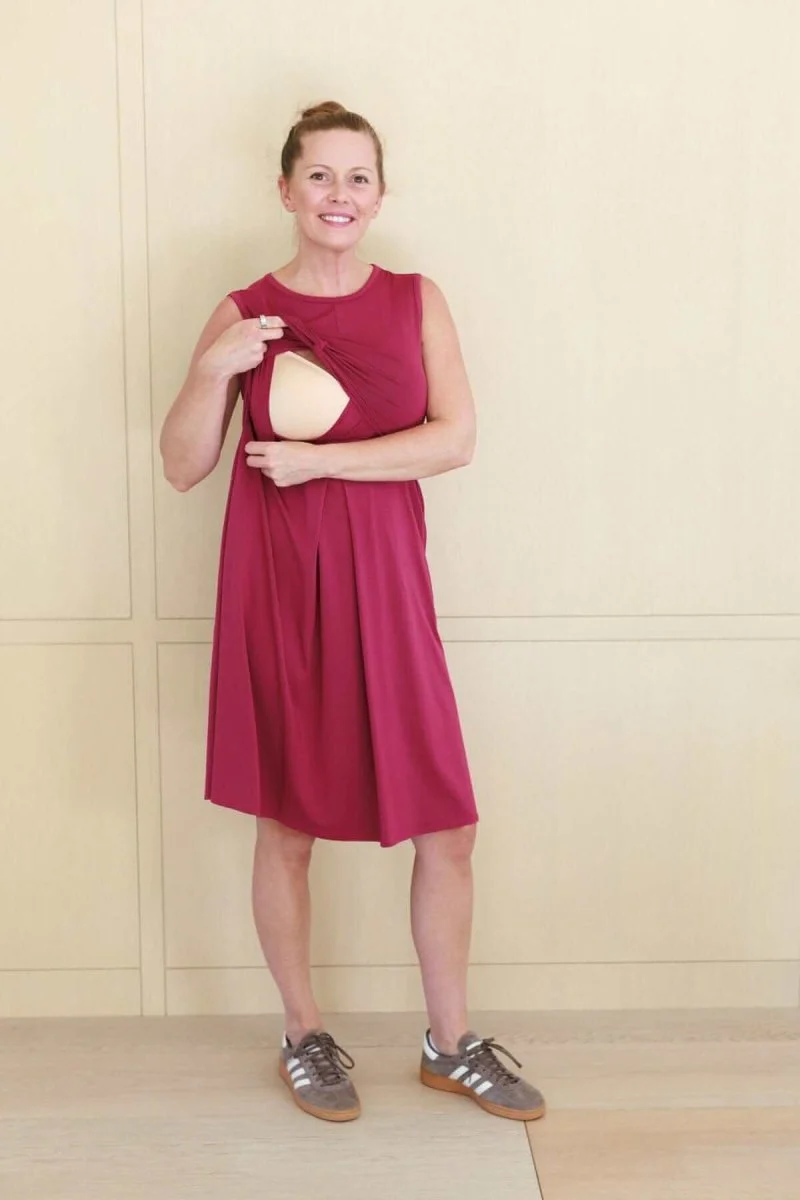 Debra Maternity & Nursing Dress - Image 9