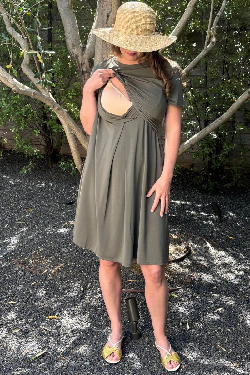 Liv Maternity & Nursing Dress - Image 26