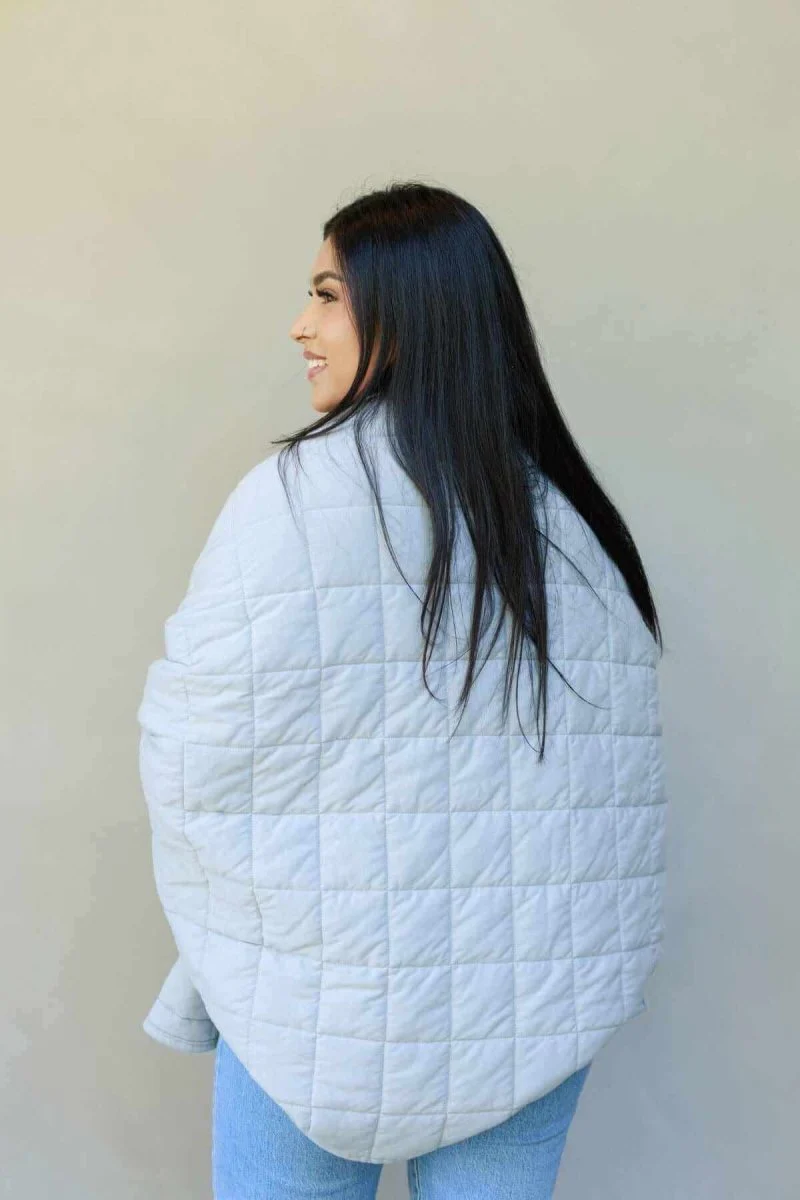 Mila Quilted Wrap - Image 13