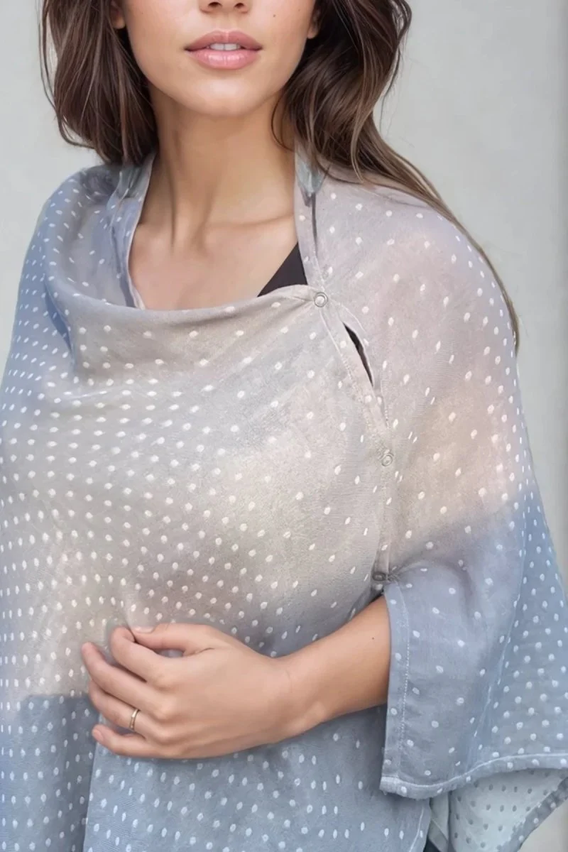 The Haven™ 100% Cotton 7-in-1 Nursing Cover - Image 29